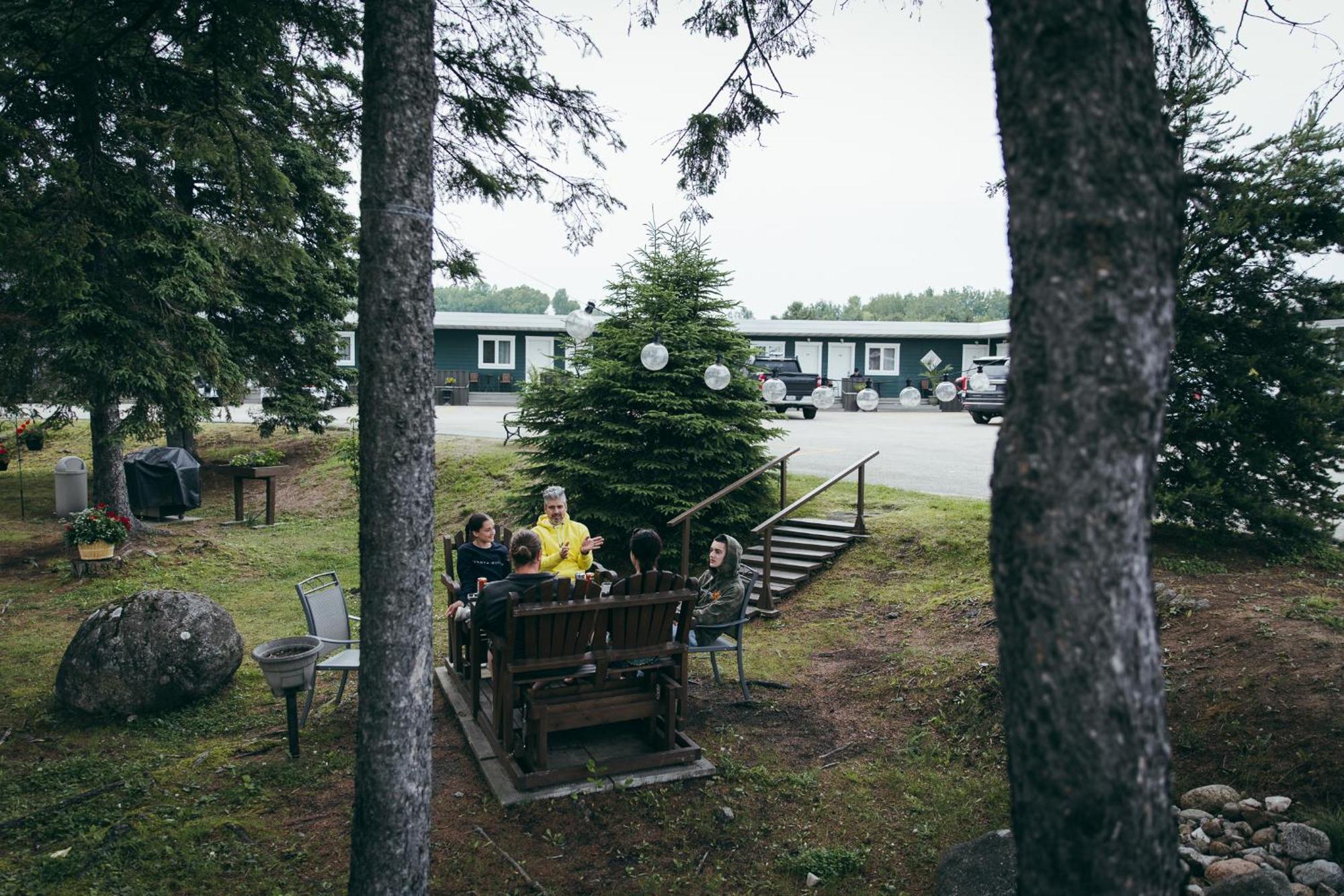 Motel Des Cascades Baie-Saint-Paul Luaran gambar